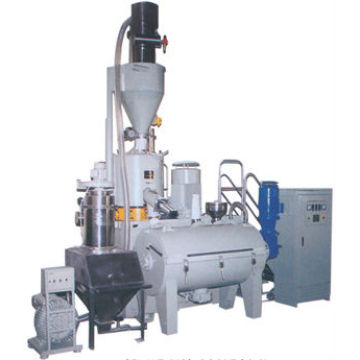 horizontal mixing machine for plastic industry